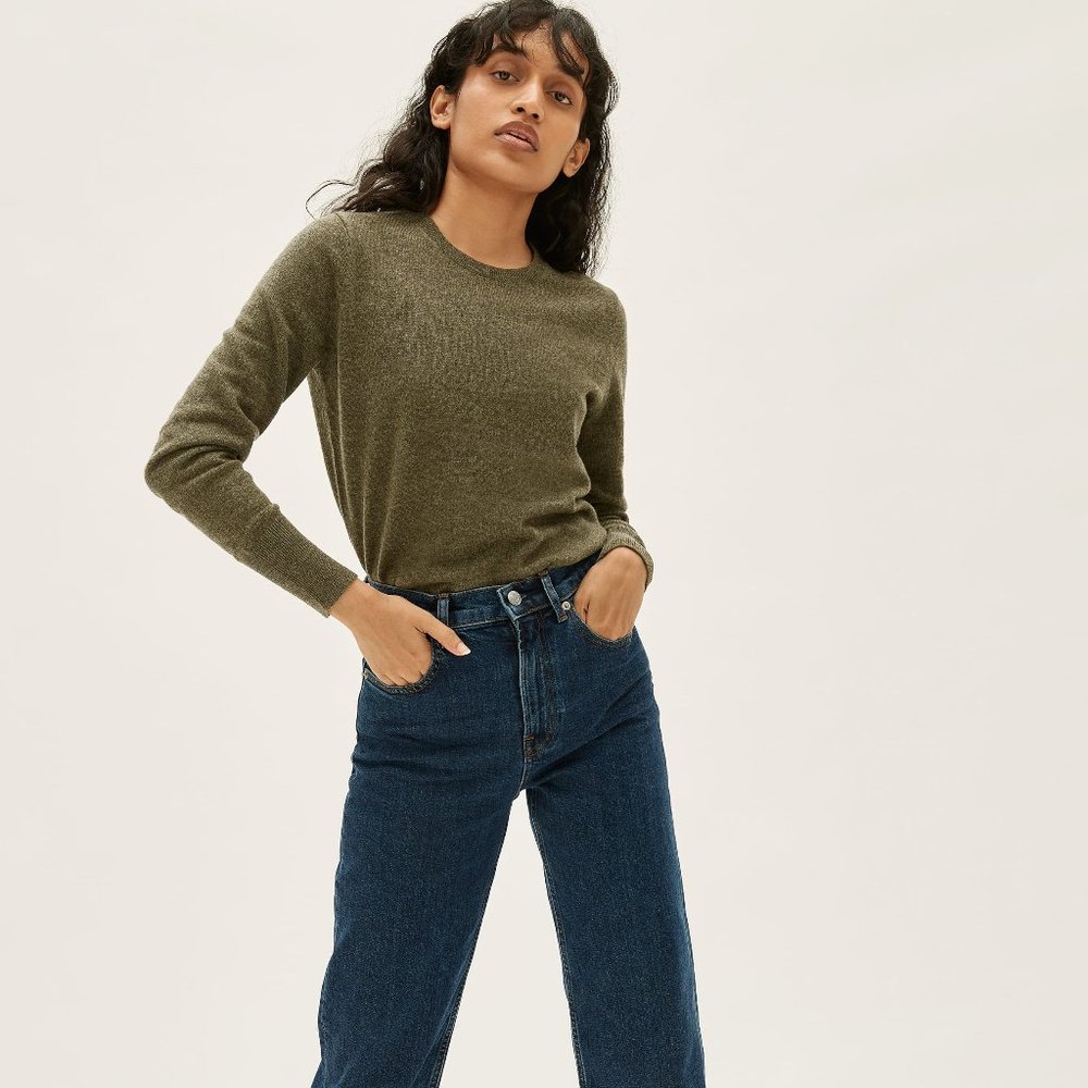 Everlane Cashmere Crew Sweater